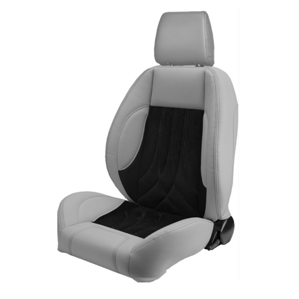 Pro-Series Universal Sport-AR Low Back Seats w/Headrests, Premium Vinyl Trim, Vinyl Inserts, Contras